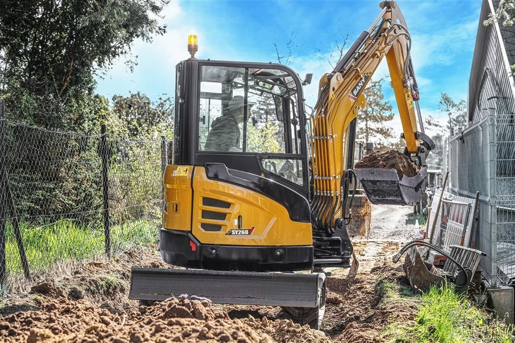 Bagger a típus Sonstige sy26u Med TF tiltskifte og TF skovlpakke, Gebrauchtmaschine ekkor: Nykøbing Falster (Kép 1)