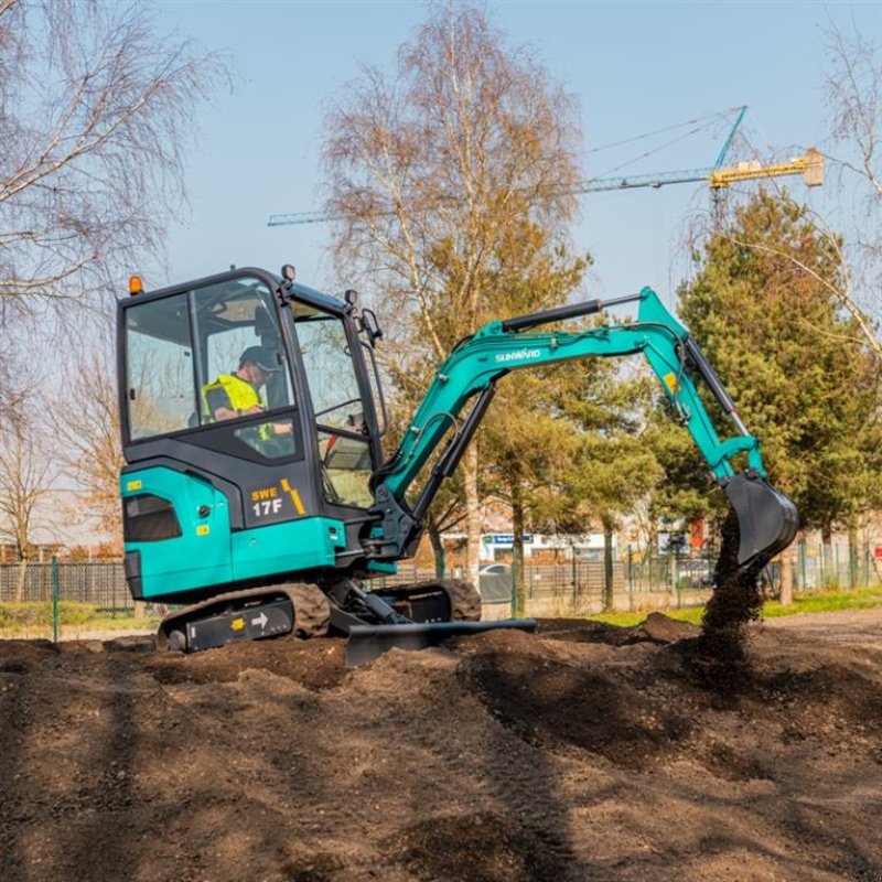 Bagger typu Sunward SWE 17, Gebrauchtmaschine v Vinderup (Obrázek 9)