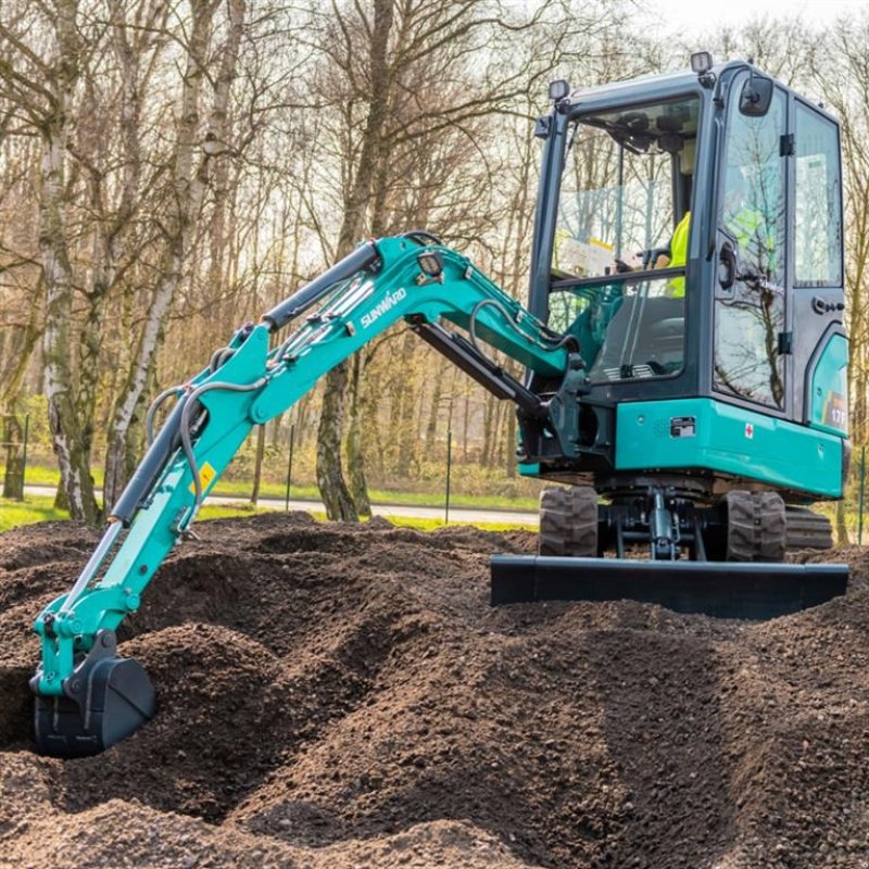 Bagger typu Sunward SWE 17, Gebrauchtmaschine v Vinderup (Obrázek 10)