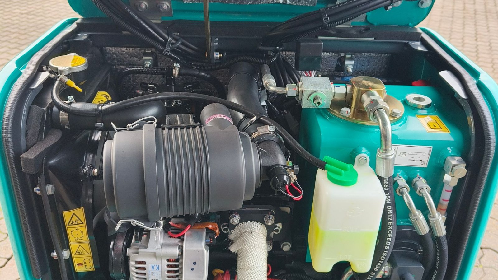 Bagger of the type Sunward swe08F 1 tons Minigraver, Gebrauchtmaschine in Vinderup (Picture 8)