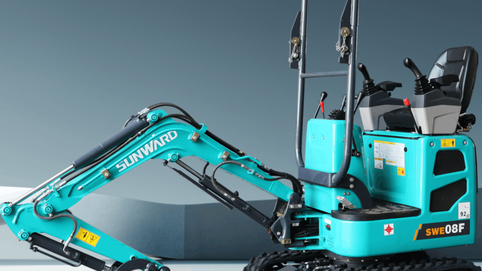 Bagger of the type Sunward swe08F 1 tons Minigraver, Gebrauchtmaschine in Vinderup (Picture 1)