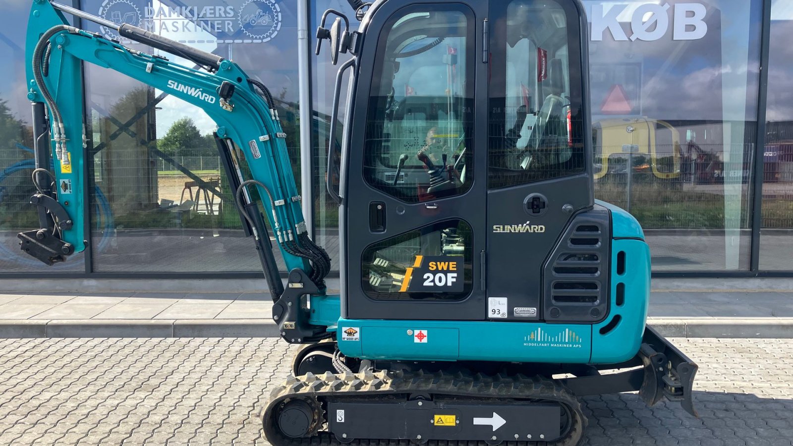 Bagger типа Sunward swe20f Sunward, Gebrauchtmaschine в Horsens (Фотография 1)