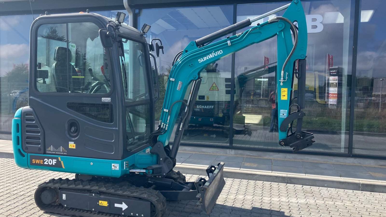 Bagger типа Sunward swe20f Sunward, Gebrauchtmaschine в Horsens (Фотография 3)