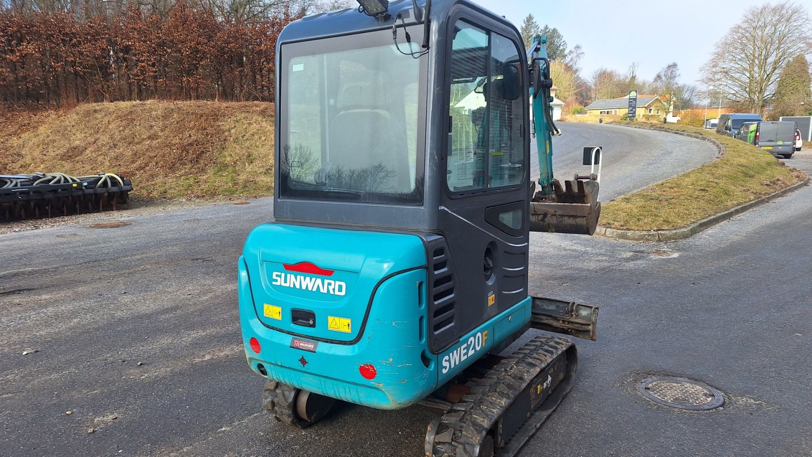 Bagger za tip Sunward swe20f, Gebrauchtmaschine u Rødekro (Slika 4)