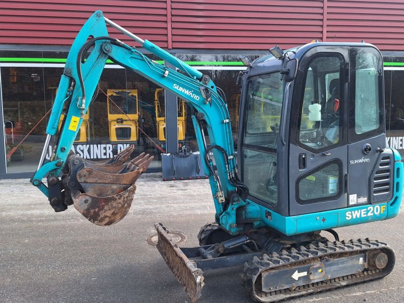 Bagger typu Sunward swe20f, Gebrauchtmaschine v Rødekro