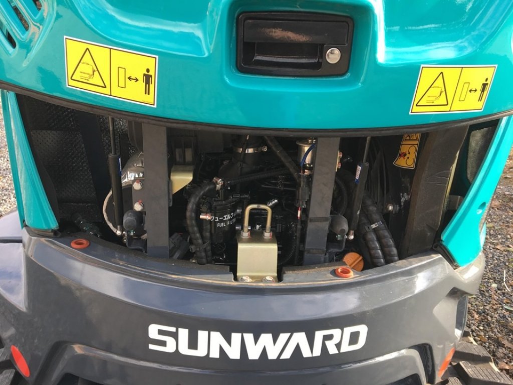 Bagger des Typs Sunward swe25uf Minigraver, Gebrauchtmaschine in Vinderup (Bild 2)