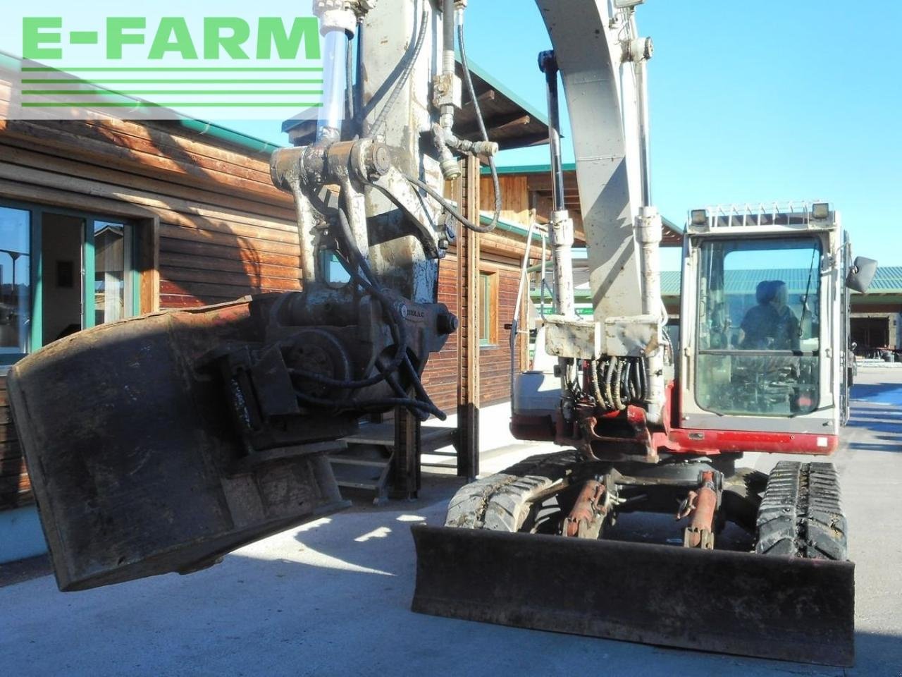 Bagger des Typs Takeuchi tb 1140 ( 14,3t ) powertilt u. hydr. sw!, Gebrauchtmaschine in ST. NIKOLAI/DR. (Bild 6)