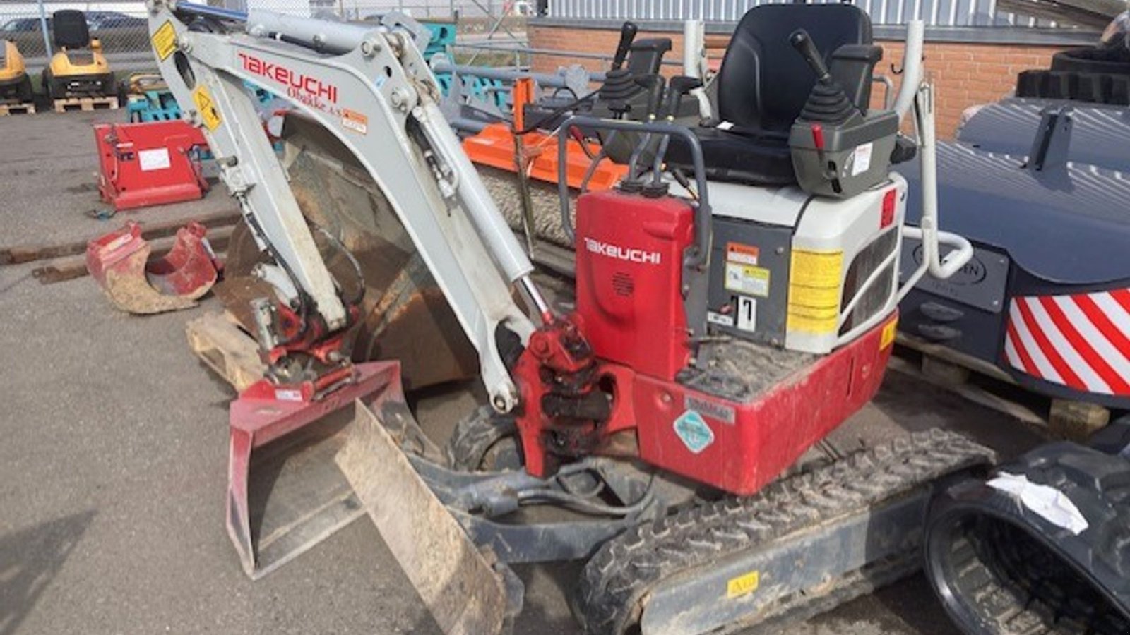 Bagger za tip Takeuchi TB 210R, Gebrauchtmaschine u Roskilde (Slika 1)