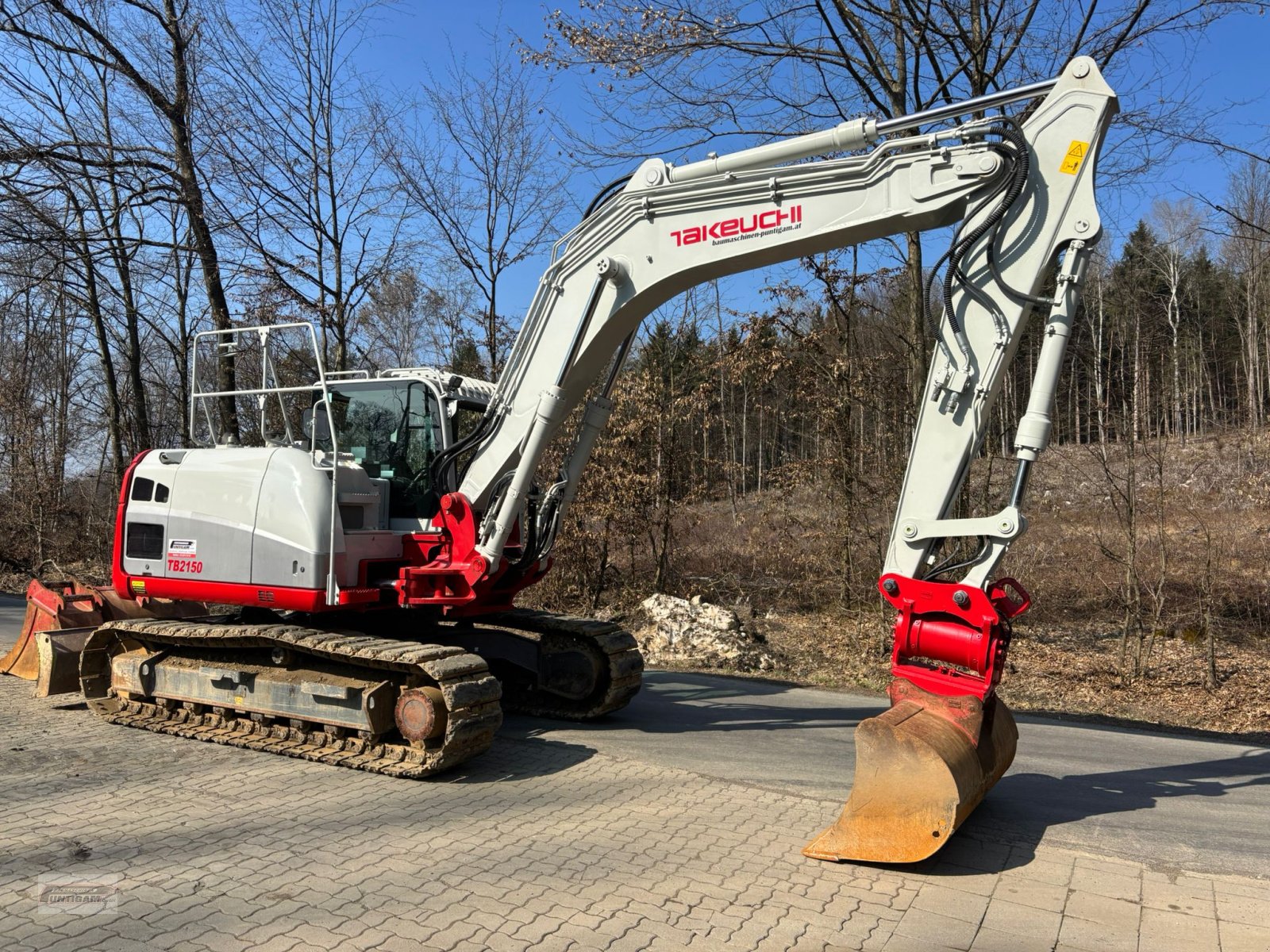 Bagger typu Takeuchi TB 2150, Gebrauchtmaschine w Deutsch - Goritz (Zdjęcie 3)