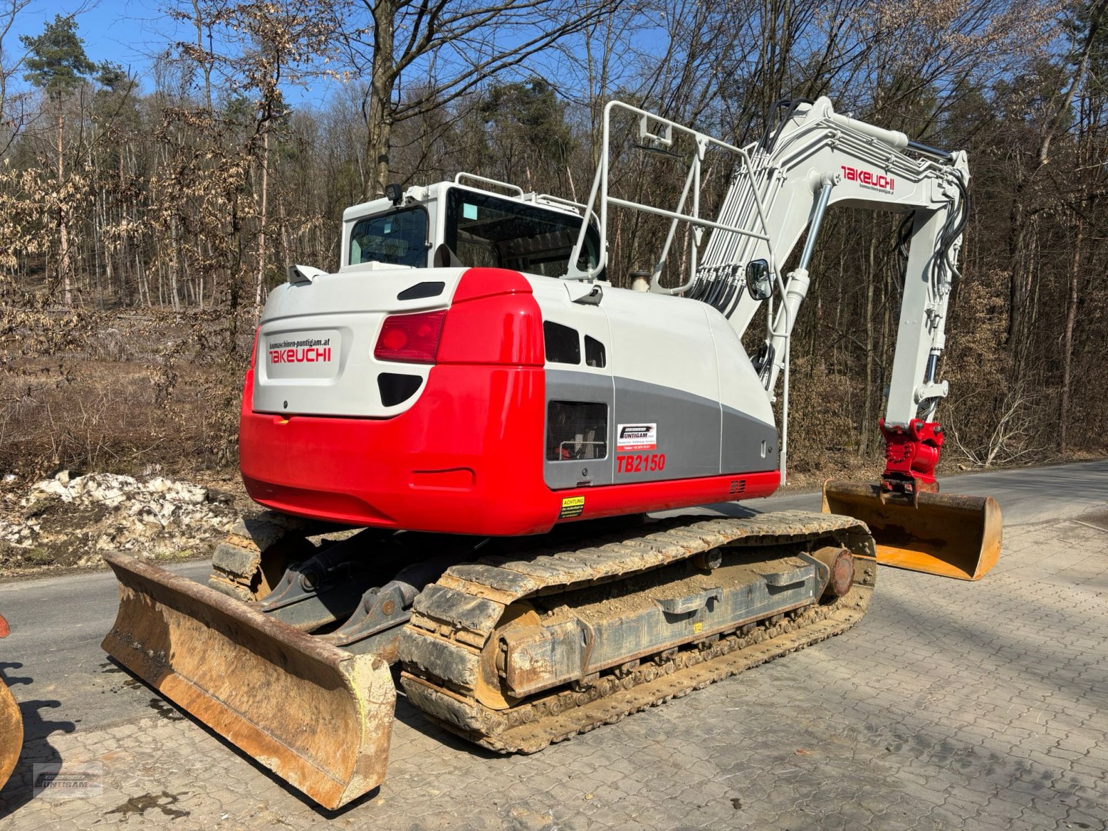 Bagger typu Takeuchi TB 2150, Gebrauchtmaschine w Deutsch - Goritz (Zdjęcie 8)