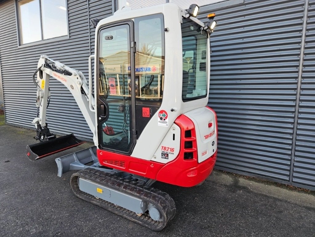 Bagger of the type Takeuchi TB 216, Gebrauchtmaschine in Fårevejle (Picture 6)