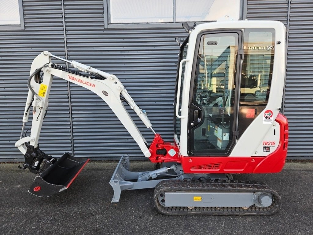 Bagger of the type Takeuchi TB 216, Gebrauchtmaschine in Fårevejle (Picture 5)
