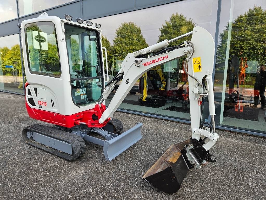 Bagger tipa Takeuchi TB 216, Gebrauchtmaschine u Fårevejle (Slika 1)