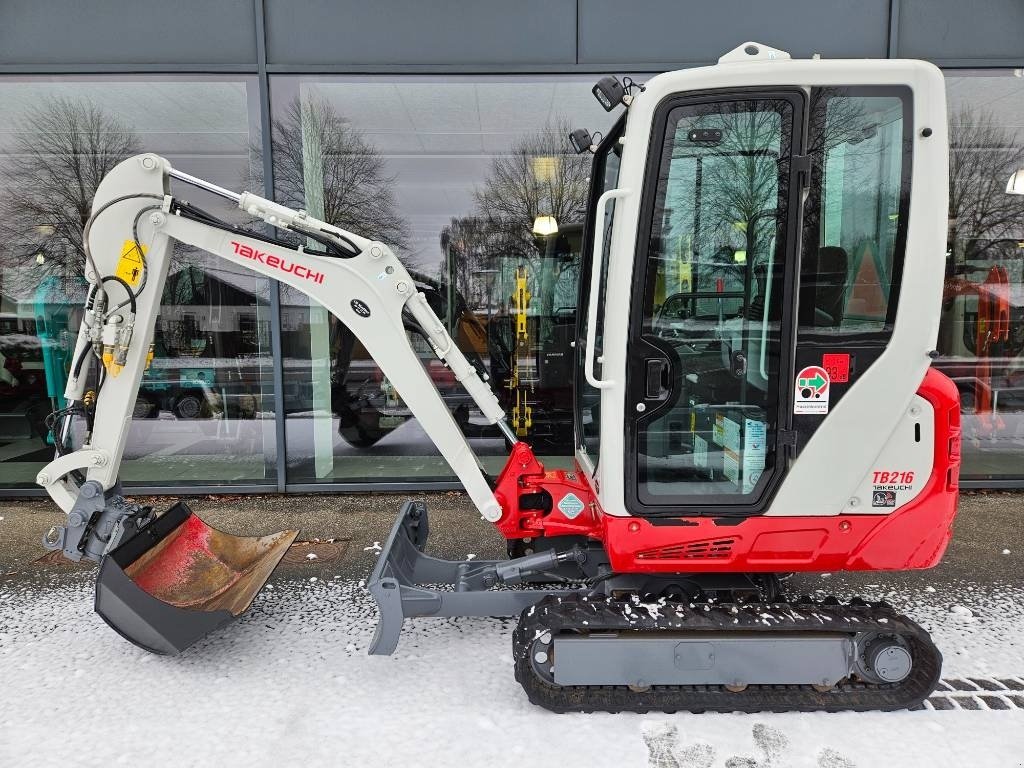 Bagger a típus Takeuchi TB 216, Gebrauchtmaschine ekkor: Fårevejle (Kép 5)