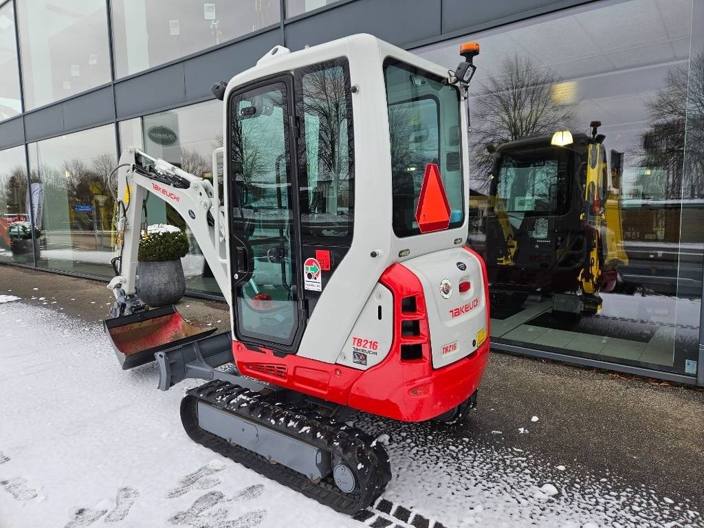 Bagger a típus Takeuchi TB 216, Gebrauchtmaschine ekkor: Fårevejle (Kép 6)
