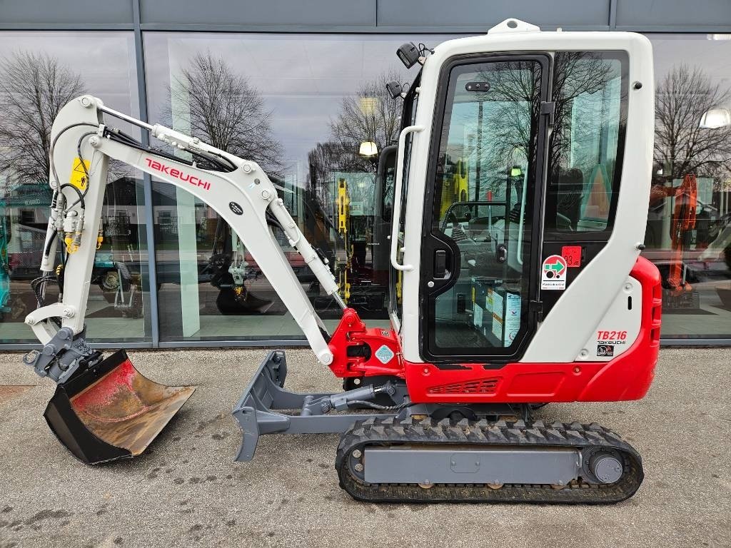 Bagger tipa Takeuchi TB 216, Gebrauchtmaschine u Fårevejle (Slika 5)