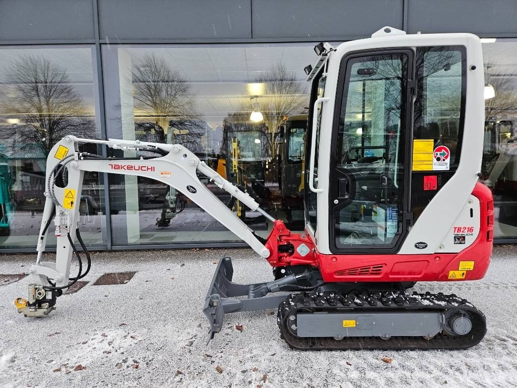 Bagger του τύπου Takeuchi TB 216, Gebrauchtmaschine σε Fårevejle (Φωτογραφία 5)