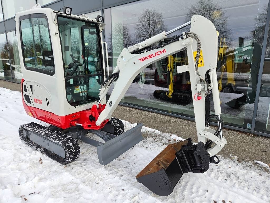 Bagger типа Takeuchi TB 216, Gebrauchtmaschine в Fårevejle (Фотография 1)