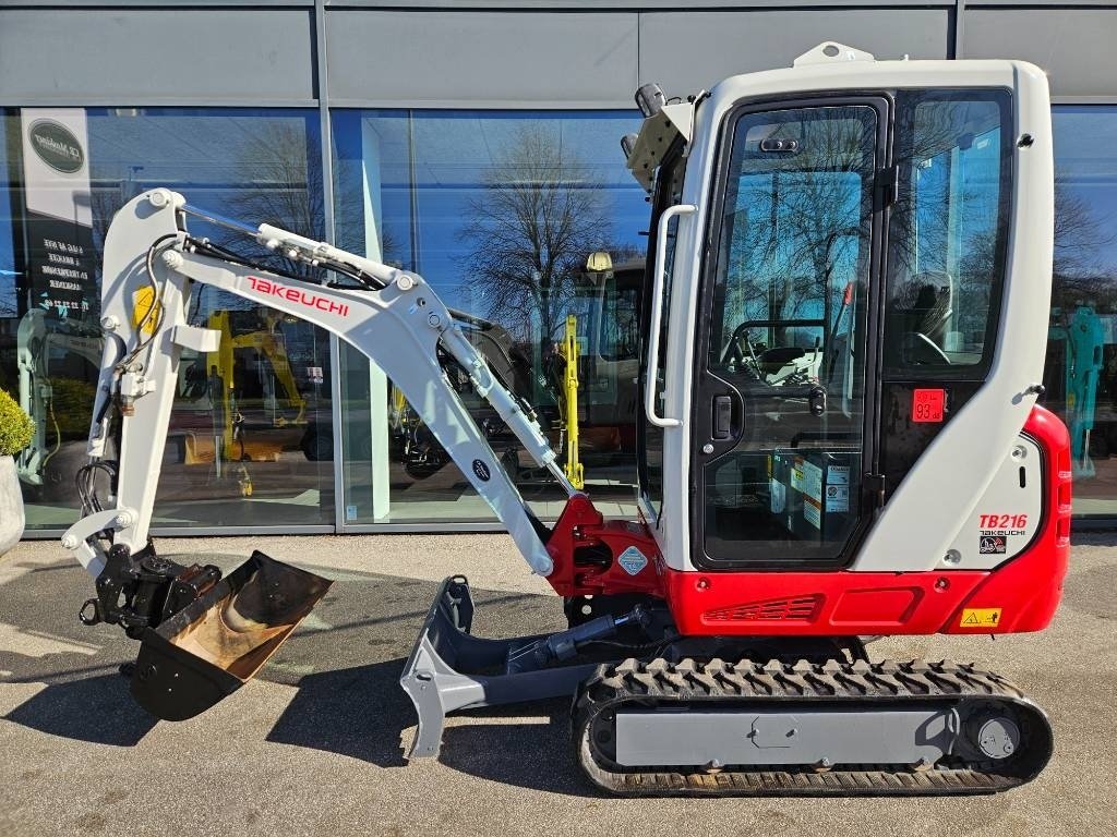 Bagger vrste Takeuchi TB 216, Gebrauchtmaschine v Fårevejle (Slika 5)