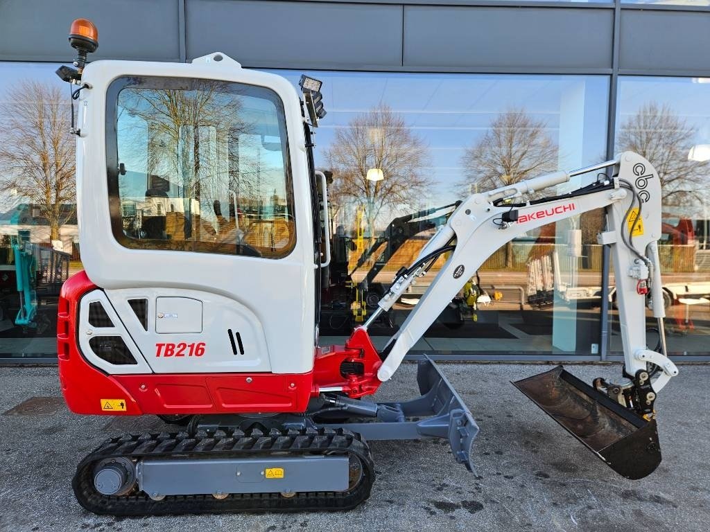 Bagger typu Takeuchi TB 216, Gebrauchtmaschine v Fårevejle (Obrázok 2)