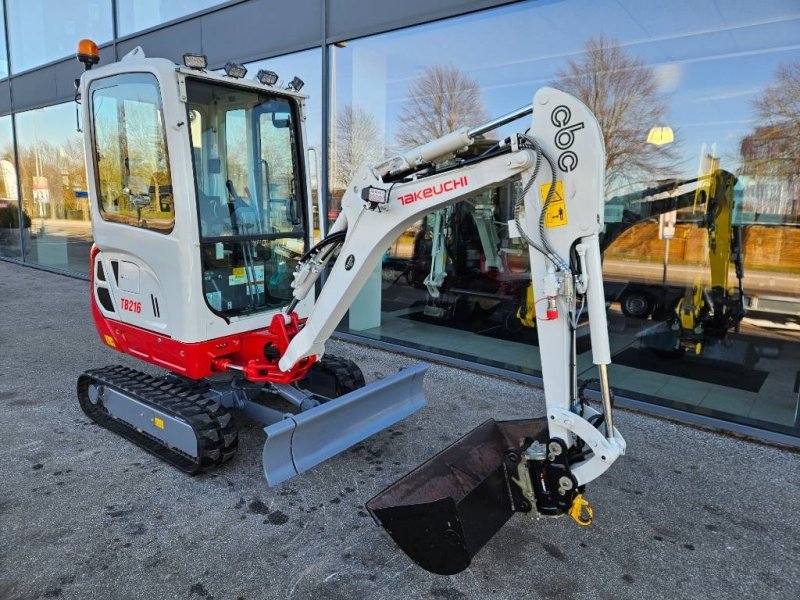 Bagger от тип Takeuchi TB 216, Gebrauchtmaschine в Fårevejle