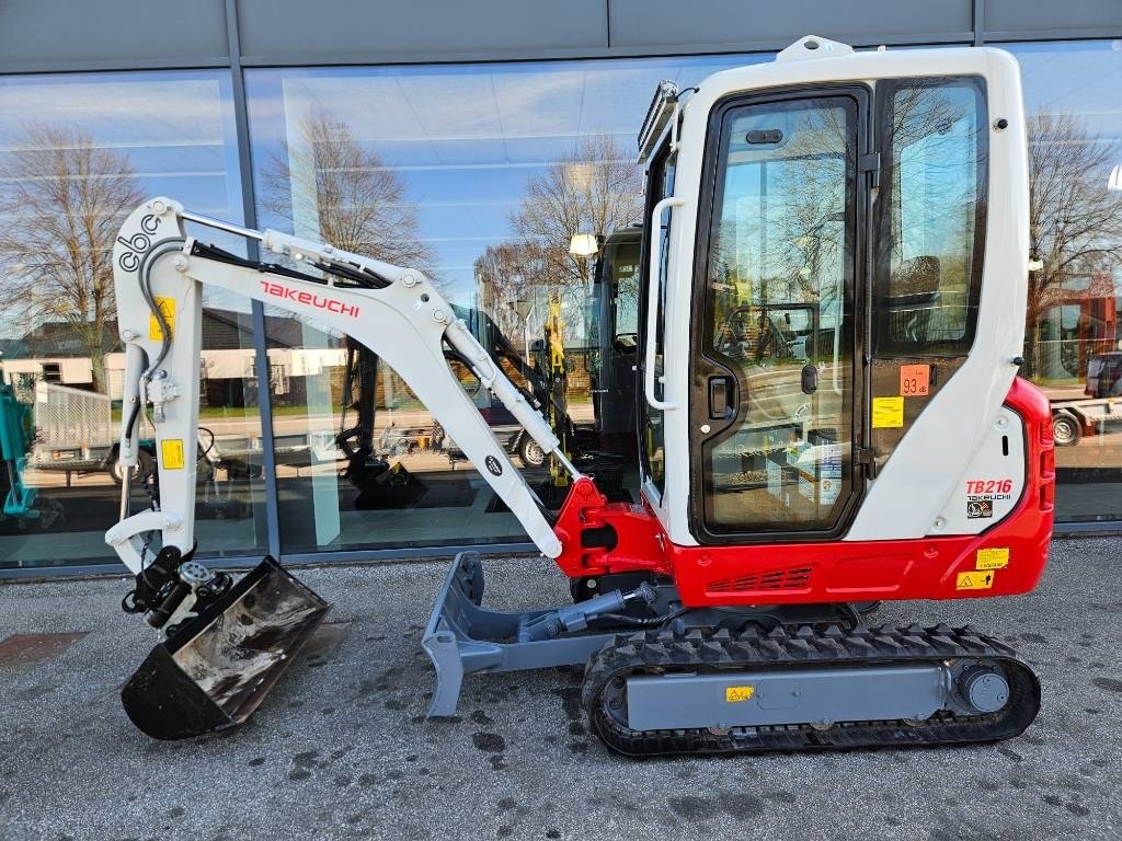 Bagger a típus Takeuchi TB 216, Gebrauchtmaschine ekkor: Fårevejle (Kép 5)