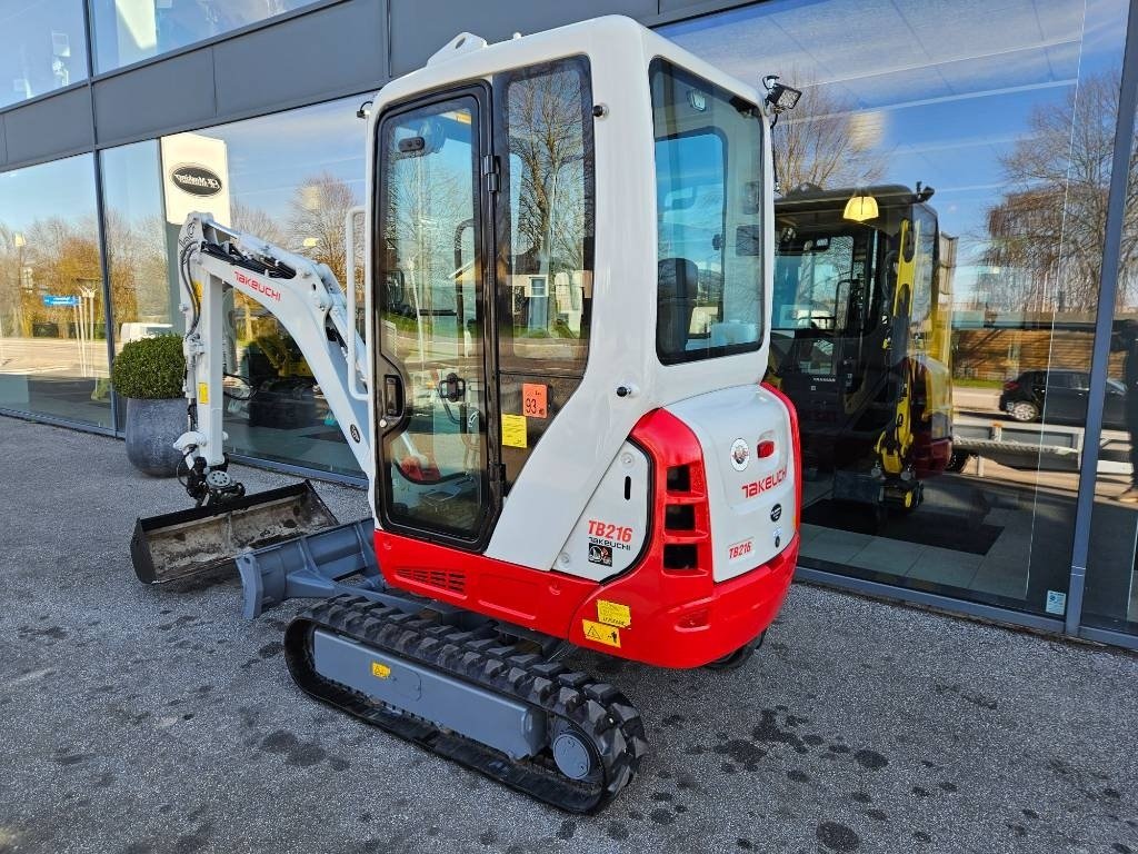 Bagger a típus Takeuchi TB 216, Gebrauchtmaschine ekkor: Fårevejle (Kép 6)