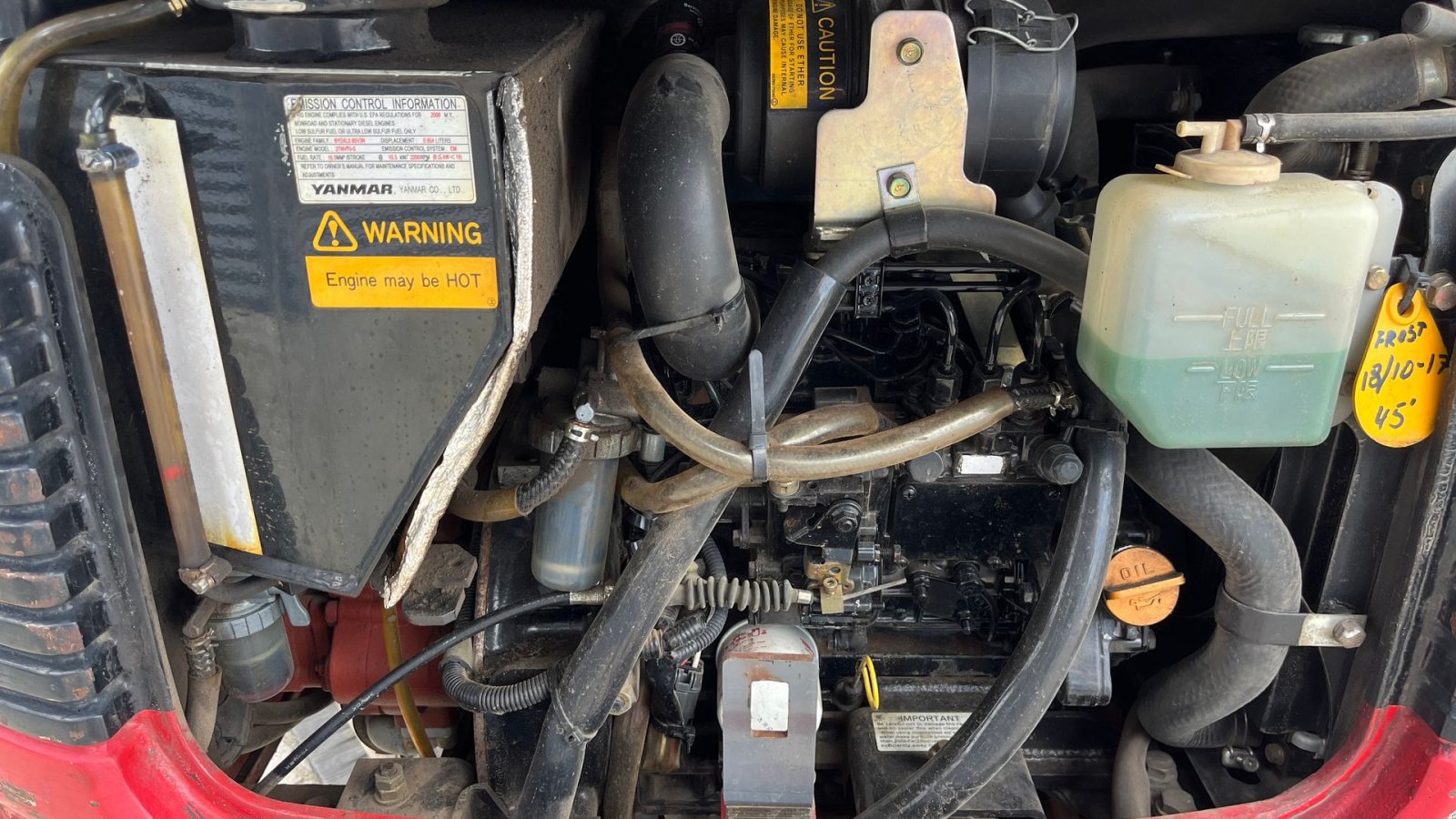 Bagger des Typs Takeuchi TB016 Tilt fæste, hydraulisk skovl fæste fin stand, Gebrauchtmaschine in Rønnede (Bild 14)