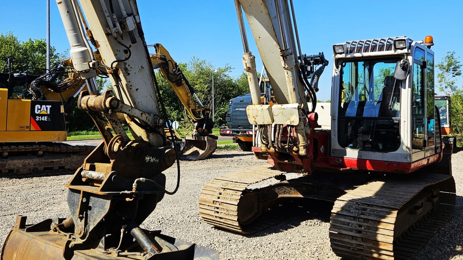 Bagger Türe ait Takeuchi TB1140 / 15 tons maskine / 7300 timer / kipskovl medfølger, Gebrauchtmaschine içinde Arden (resim 3)