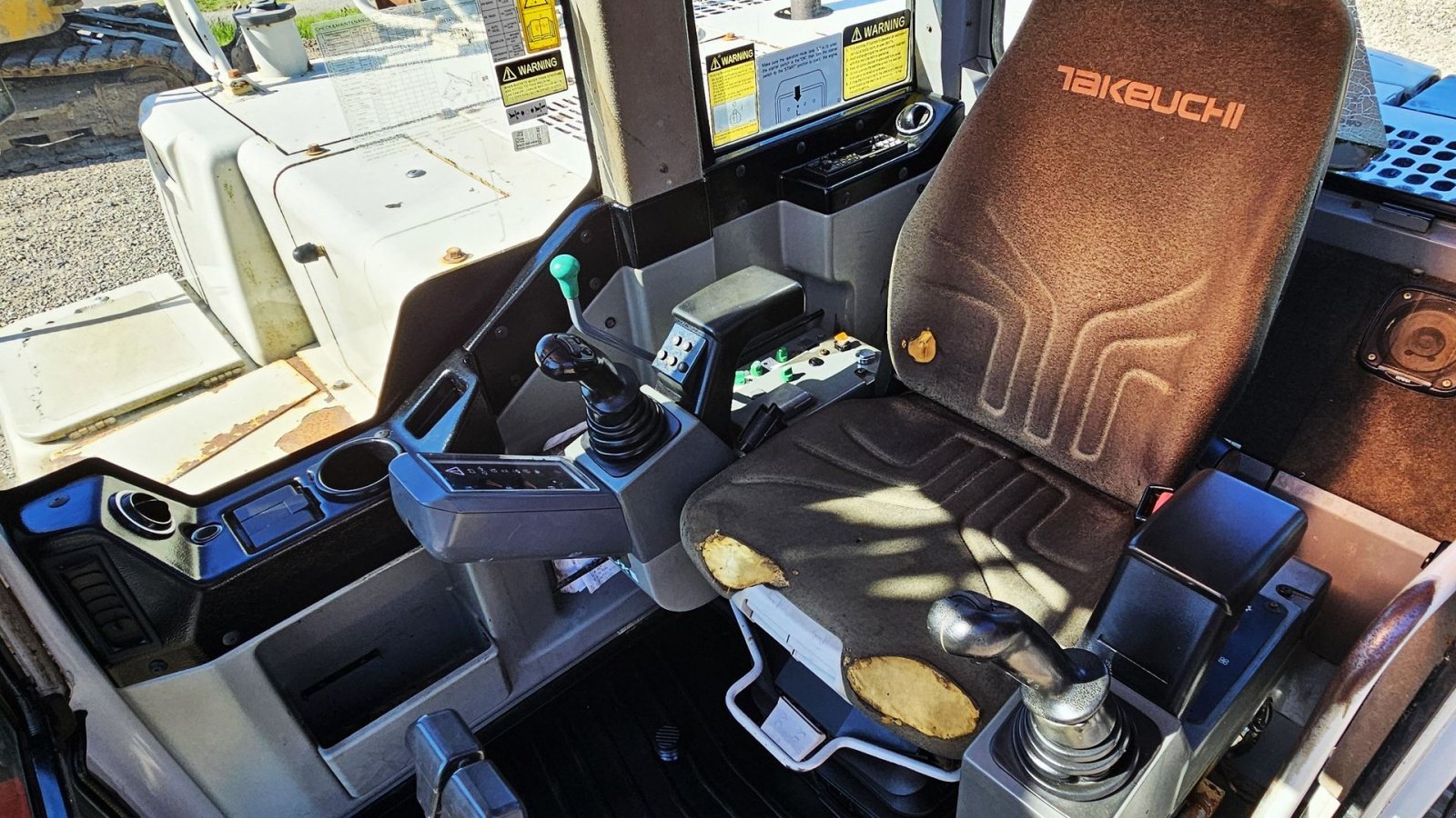 Bagger Türe ait Takeuchi TB1140 / 15 tons maskine / 7300 timer / kipskovl medfølger, Gebrauchtmaschine içinde Arden (resim 13)