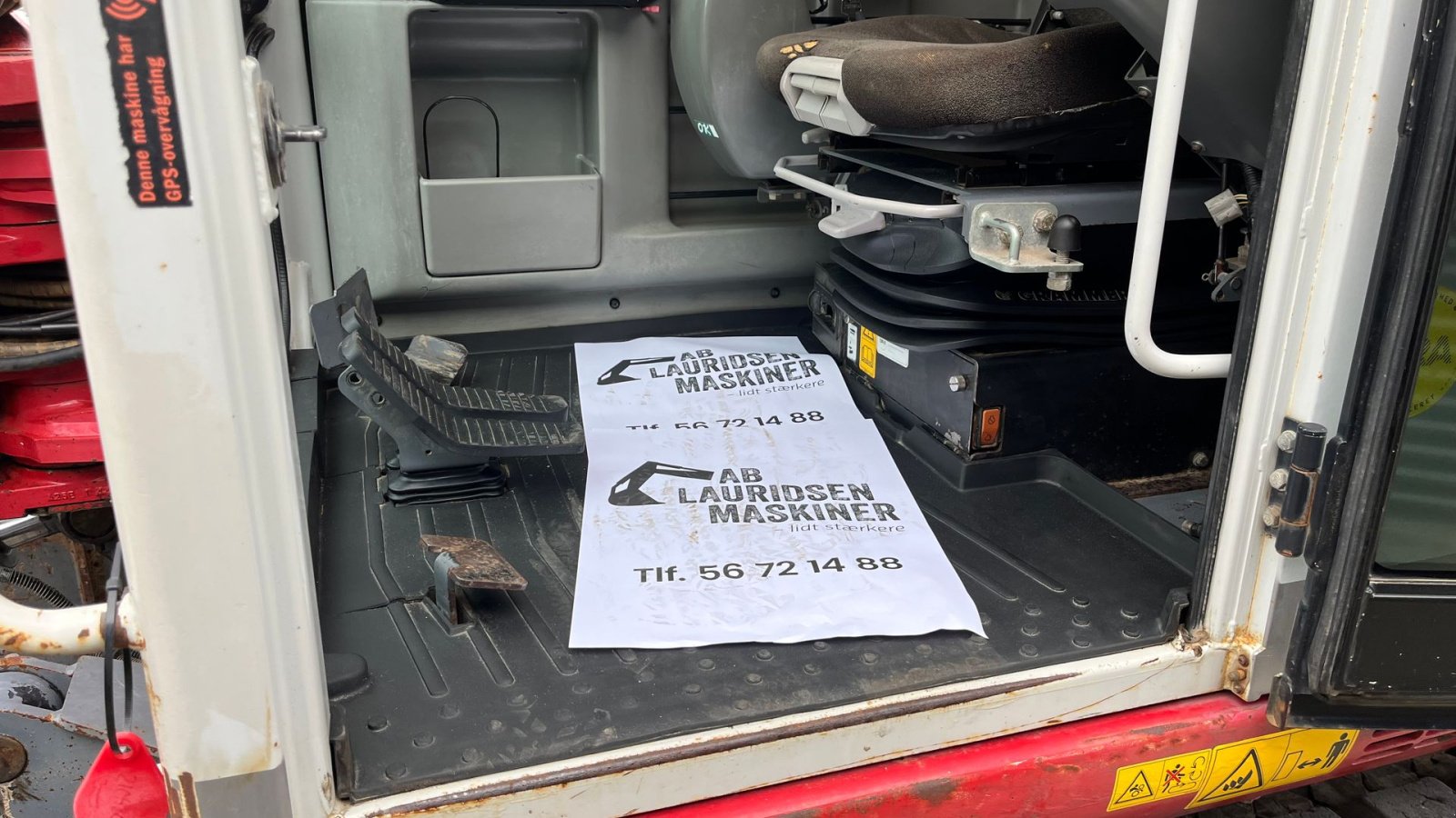 Bagger del tipo Takeuchi TB1140 Hydraulisk s60 skifte, Gebrauchtmaschine In Rønnede (Immagine 11)