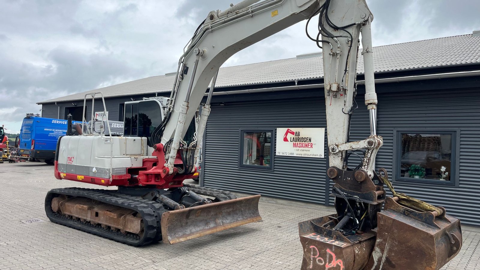 Bagger del tipo Takeuchi TB1140 Hydraulisk s60 skifte, Gebrauchtmaschine In Rønnede (Immagine 2)