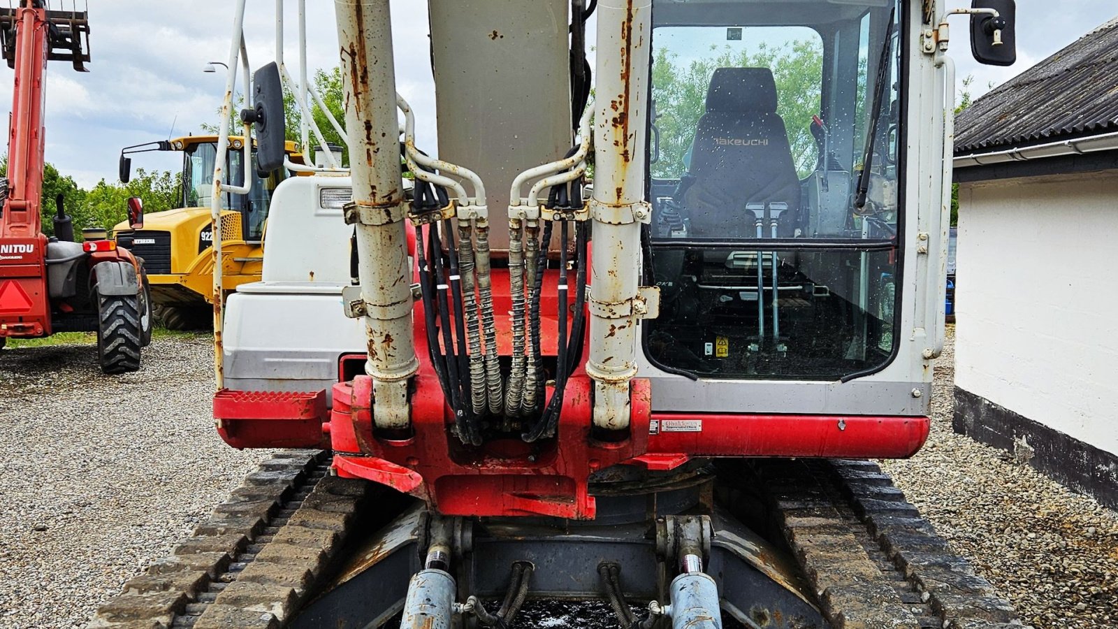 Bagger des Typs Takeuchi TB1140 Serie 2 / årgang 2014 / med skovlsæt / 6300 timer, Gebrauchtmaschine in Arden (Bild 3)