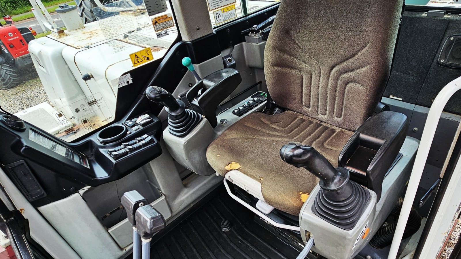 Bagger des Typs Takeuchi TB1140 Serie 2 / årgang 2014 / med skovlsæt / 6300 timer, Gebrauchtmaschine in Arden (Bild 15)