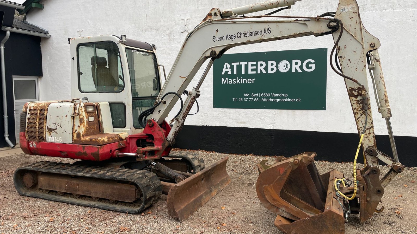 Bagger of the type Takeuchi TB145 Takeuchi TB 145, Gebrauchtmaschine in Nykøbing Mors (Picture 1)