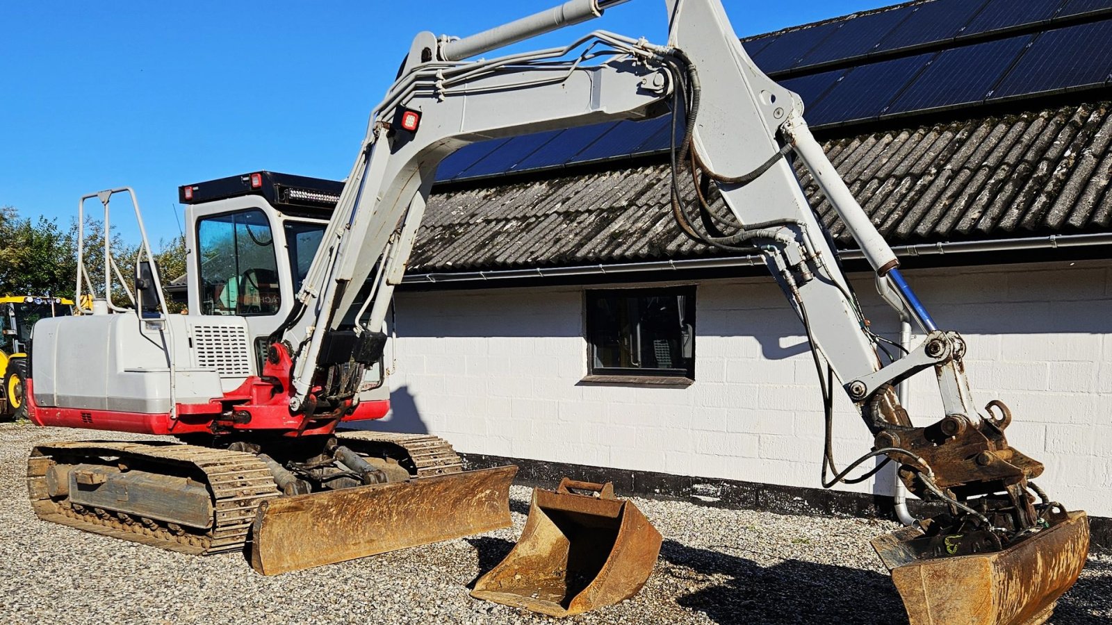 Bagger a típus Takeuchi TB175 / pæn 8 tons maskine / nyere undervogn / dobbelt udtag / skovlsæt, Gebrauchtmaschine ekkor: Arden (Kép 2)