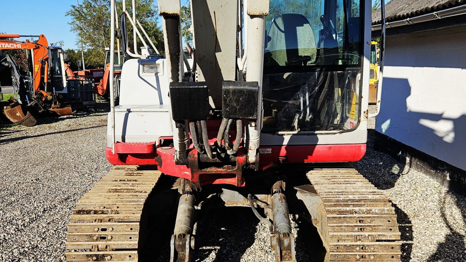 Bagger a típus Takeuchi TB175 / pæn 8 tons maskine / nyere undervogn / dobbelt udtag / skovlsæt, Gebrauchtmaschine ekkor: Arden (Kép 3)