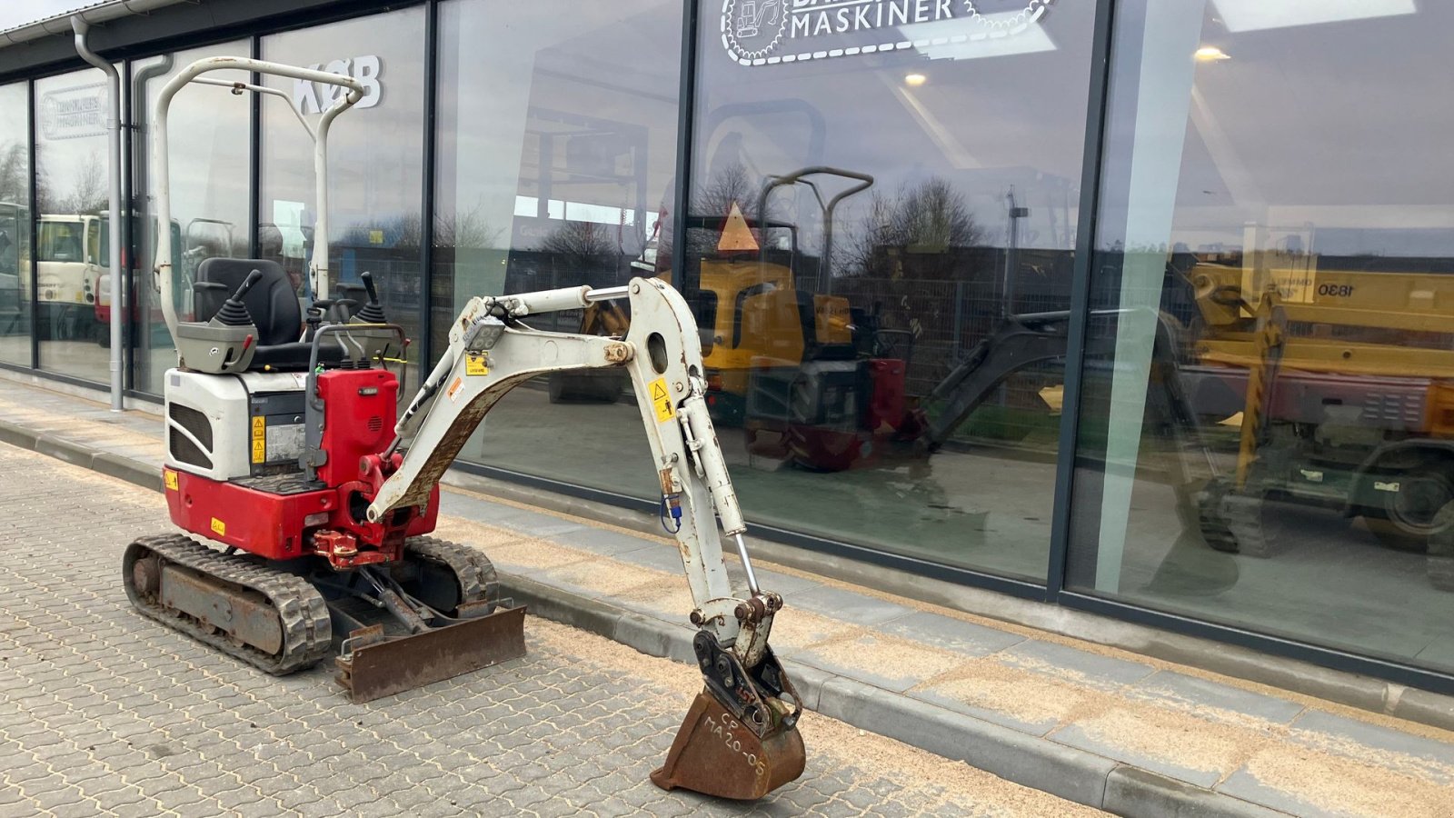 Bagger des Typs Takeuchi TB210R Takeuchi TB210R, Gebrauchtmaschine in Horsens (Bild 3)