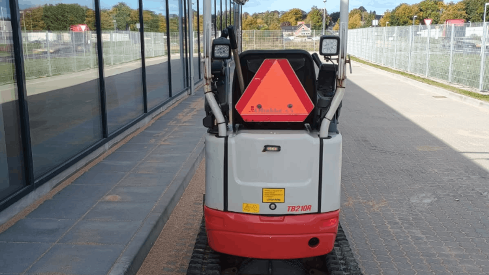 Bagger typu Takeuchi TB210R Takeuchi, Gebrauchtmaschine v Horsens (Obrázek 4)