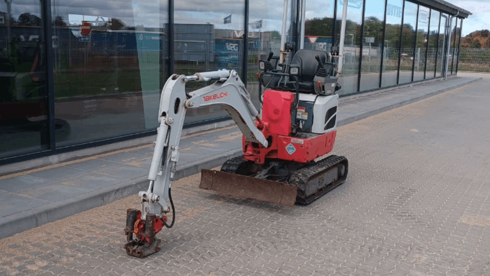 Bagger typu Takeuchi TB210R Takeuchi, Gebrauchtmaschine v Horsens (Obrázek 6)