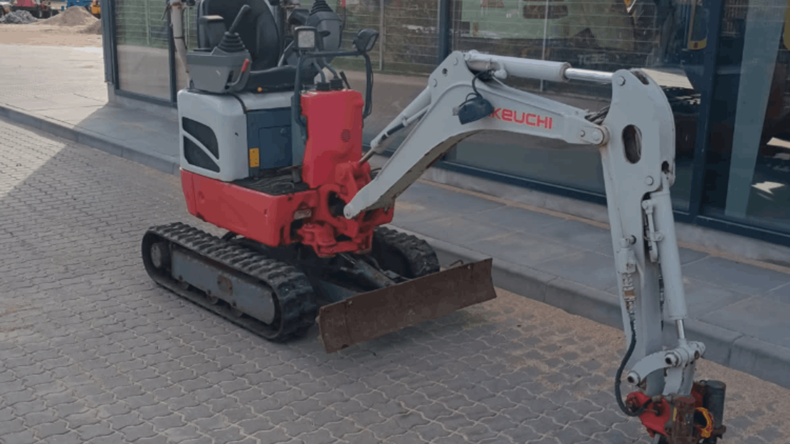 Bagger typu Takeuchi TB210R Takeuchi, Gebrauchtmaschine v Horsens (Obrázek 3)
