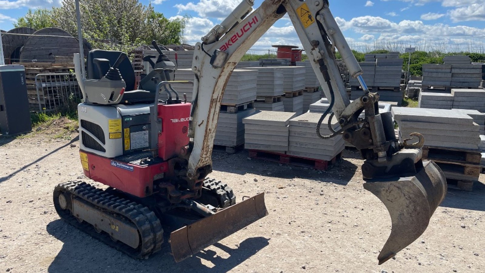 Bagger typu Takeuchi TB210R, Gebrauchtmaschine v Rødovre (Obrázek 2)
