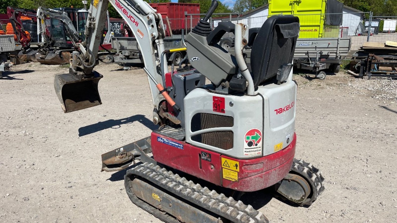 Bagger typu Takeuchi TB210R, Gebrauchtmaschine v Rødovre (Obrázek 4)