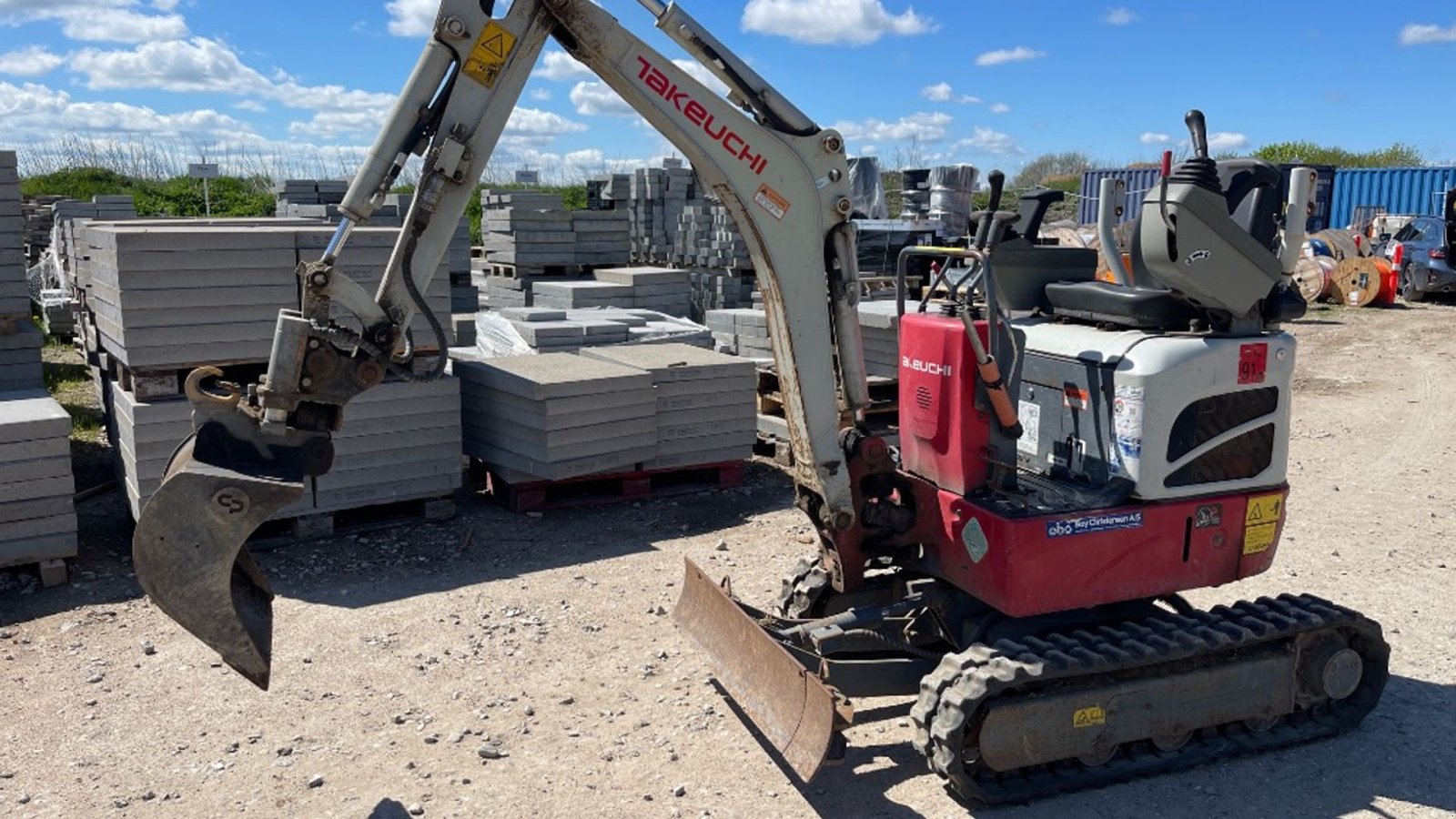 Bagger typu Takeuchi TB210R, Gebrauchtmaschine v Rødovre (Obrázek 1)