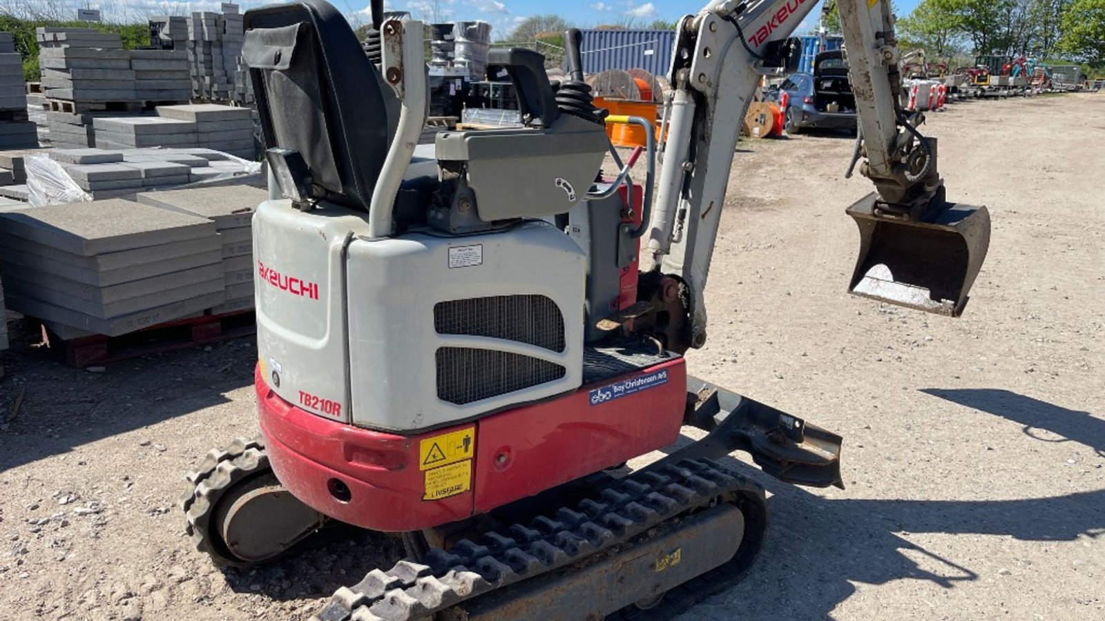 Bagger typu Takeuchi TB210R, Gebrauchtmaschine v Rødovre (Obrázek 3)