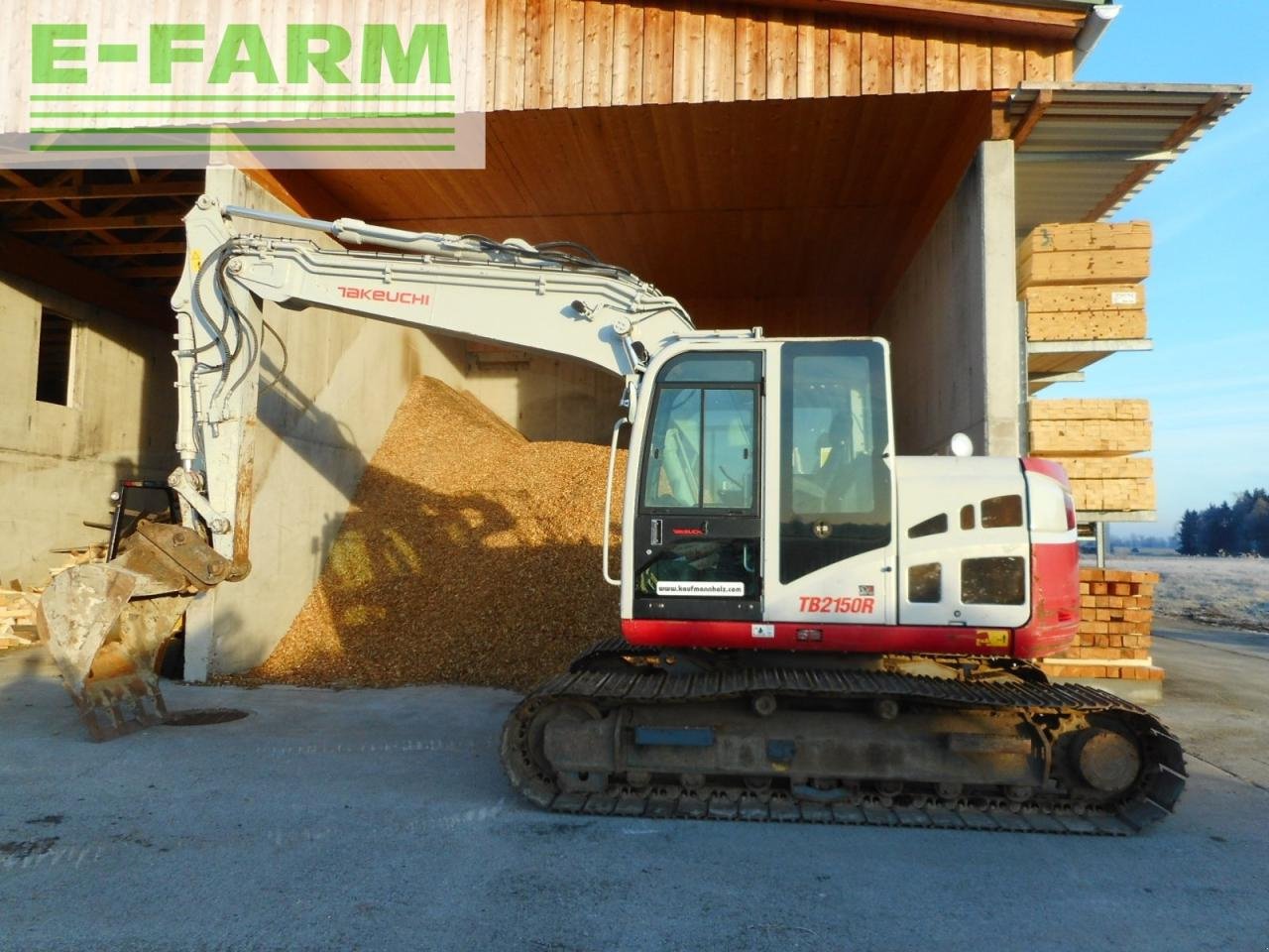 Bagger tipa Takeuchi tb2150r, Gebrauchtmaschine u ST. NIKOLAI/DR. (Slika 1)