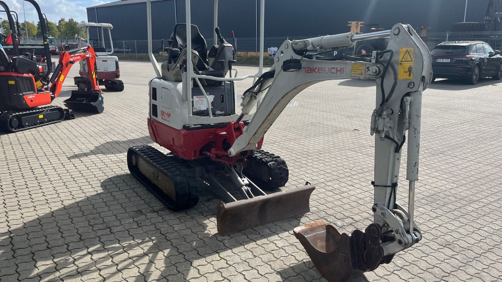Bagger del tipo Takeuchi tb215r Hydraulisk skovlskift, Gebrauchtmaschine In Rønnede (Immagine 11)