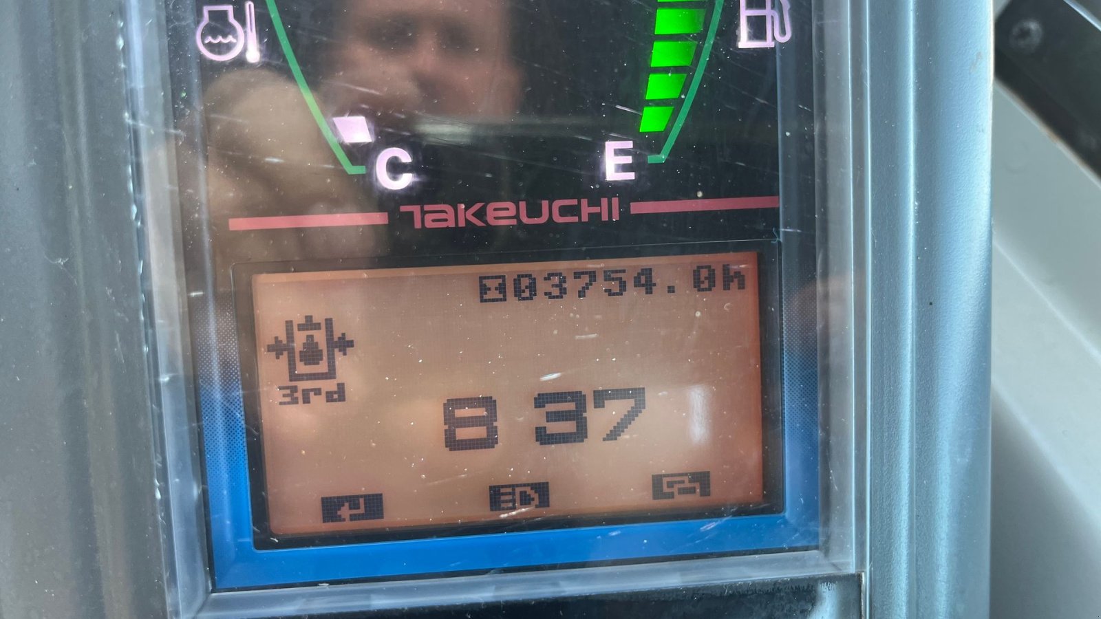 Bagger typu Takeuchi TB216 Hydraulisk hurtig skifte, Gebrauchtmaschine v Rønnede (Obrázek 11)