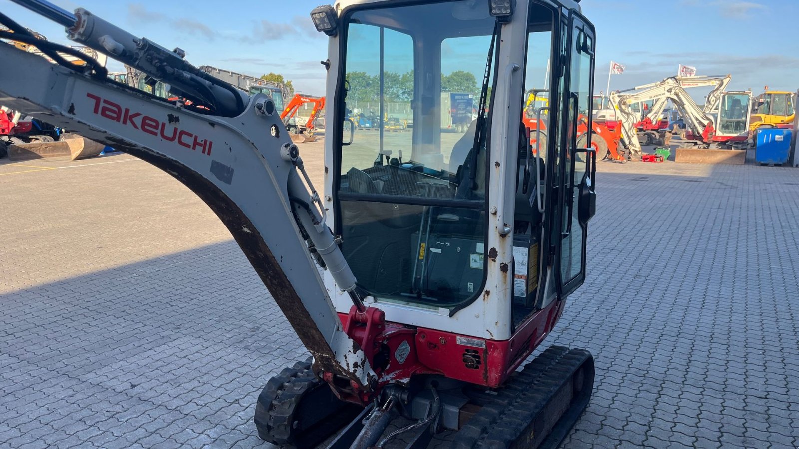 Bagger typu Takeuchi TB216 Hydraulisk hurtig skifte, Gebrauchtmaschine v Rønnede (Obrázek 4)