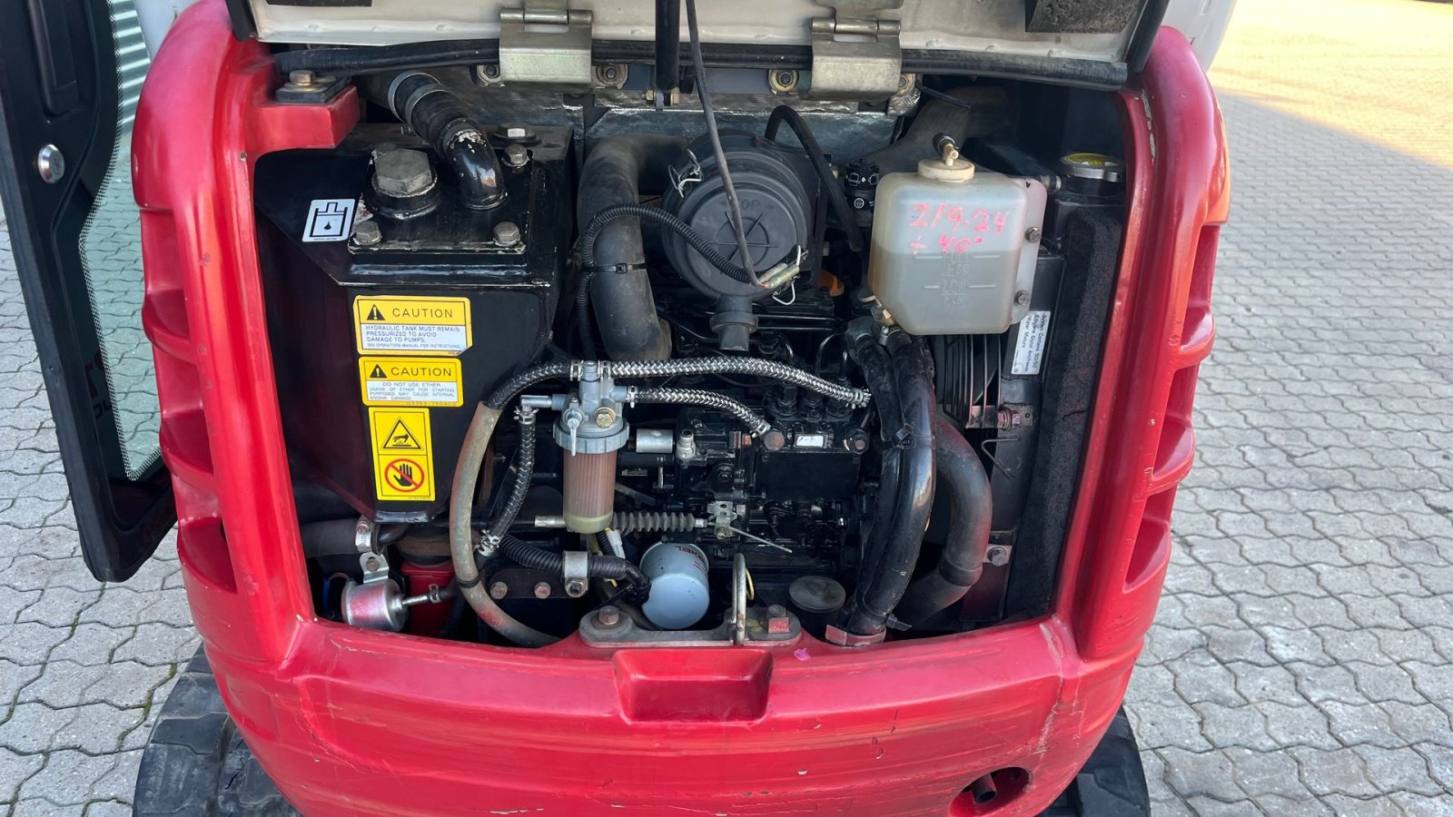 Bagger typu Takeuchi TB216 Hydraulisk hurtig skifte, Gebrauchtmaschine v Rønnede (Obrázek 16)